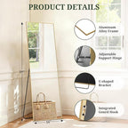Mirror Full Length 59"x16" Full Body Floor Mirror - Image 4