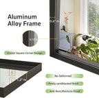 48”x 36” Black Bathroom Mirrors - Image 3