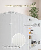 HAIOOU Bathroom Wall Cabinet - Image 6