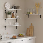 DINZI LVJ Long Wall Shelves, 31.5 x 7.9 x 6.1 Inches, Easy-to-Install, Large - Image 6