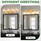 DORESshop 4-Light Vanity Light Fixtures, Modern Vanity Lights - Image 6