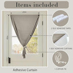 Adhesive 100% Blackout Curtain - Image 6
