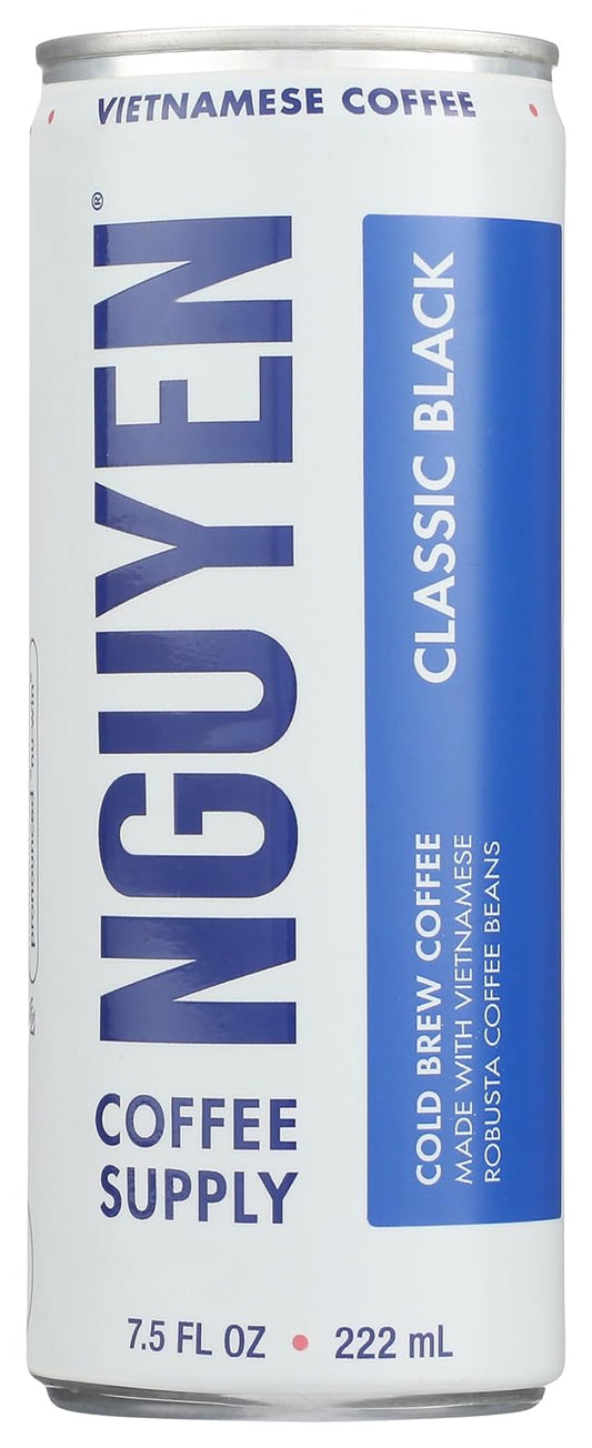 Nguyen Coffee Supply Classic Black Cold Brew Coffee, 7.5 FZ