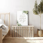 HIWX Christian Botanical Floral Wall Decor, Isaiah 41:10 Bible Verses Botanical - Image 3