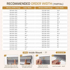 Grandekor No Drill No Tools Cordless Cellular Shades, UV Protection Privacy No - Image 3