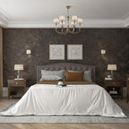 3yecao 31"×157" Big Roll Wide Thick Dark Brown Tan Grey Concrete Wallpaper Peel - Image 5