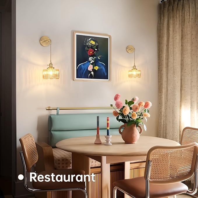 Shenmoyl Vintage Wall Sconce Wall Lamp - Image 4