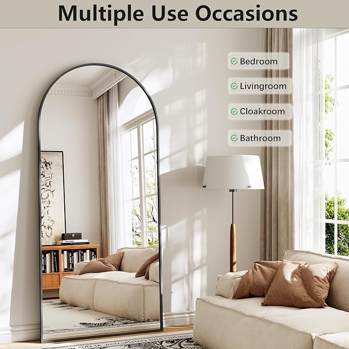 Mirror Full Length, Room Decor Big Full Body Floor Mirror - Image 3