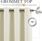 RYB HOME Blackout Curtains Room Divider, Total Privacy Wall Divider Screens - Image 2