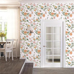 Froluya Floral Peel and Stick Wallpaper Vintage Floral Contact Paper 16.9” x - Image 7