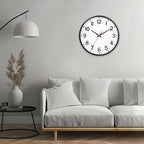 Wall Clocks Battery Operated 10 inch Modern Wall Clock, Silent Non Ticking Wall - Image 7