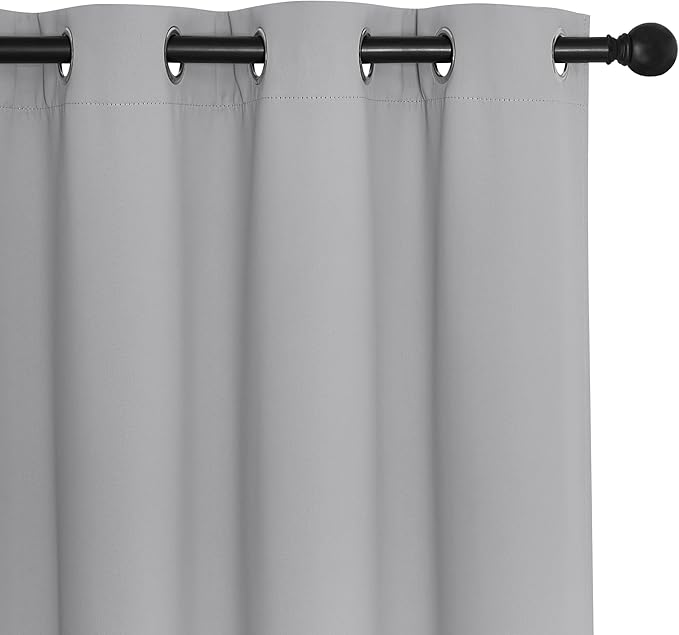 NICETOWN Blackout Drapery Curtain Panel 90 inches Long - Image 7