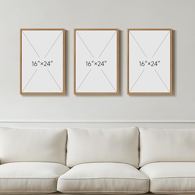 Framed Christian Wall Art Set of 3, Large Wildflower Bible Verse Canvas Prints - Image 8