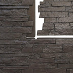 EverStone Acadia Ledge Faux Stone Panel, River Moss Color - Image 9