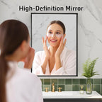 36”x 28” Black Bathroom Mirrors - Image 3