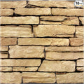 Commomy 3D Faux Stone Wall Panel Peel and Stick Wall Tiles by CommomyDecor