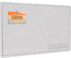 Lightomorrow Bulletin Board, 24 x 18 inches Felt Board by Lightomorrow