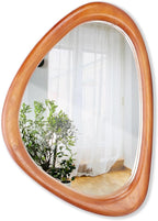 MAGFLERUM Irregular Wall Mirror, 15 * 10 inch Asymmetrical Wood Mirrors by Givetheroomuniquebeauty%EF%BC%81
