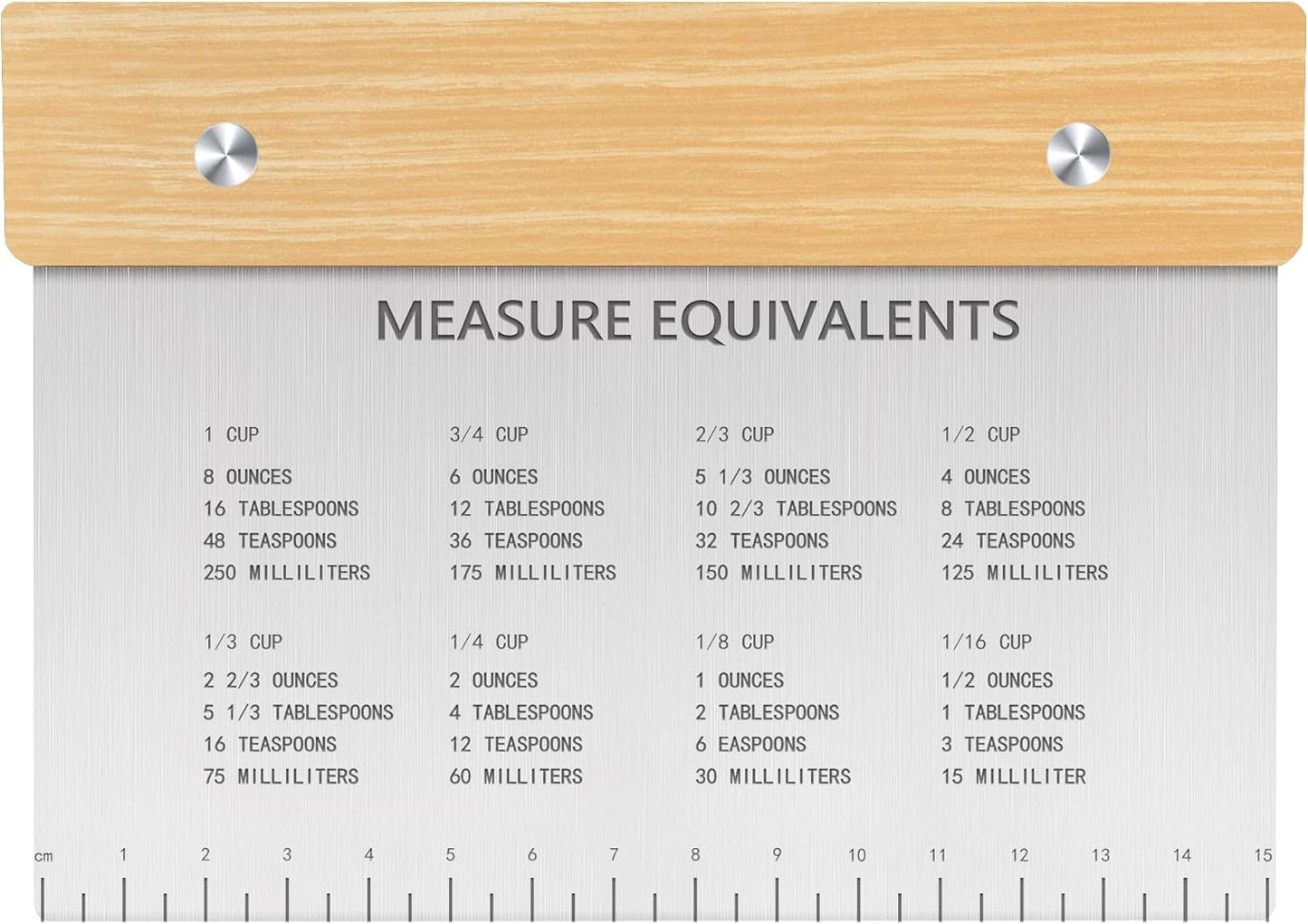 Bench Knife, Bench Scraper, Dough Scraper, Pastry Scraper, Pizza and Dough Scraper Multi-Functional Scraper/chredder, Pizza Knife Food Chopper Baking Supplies Kitchen Scraper