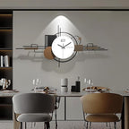 Modern Wall Clock for Living Room, Large Decorative Wall Clock, Creative Silent - Image 2