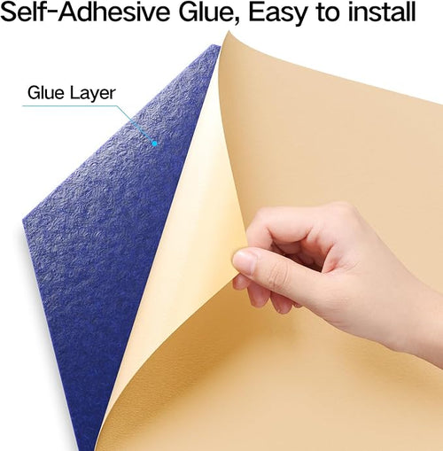 12 Pack Self-Adhesive Acoustic Panels 12" X 10" X 0.4" - Image 2