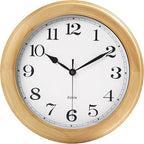 Kesin Wooden Wall Clocks 14 Inch Silent Wall Clock Large Decorative Battery - Image 2