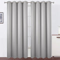 LEMOMO Blackout Curtains 66 x 95 inch/Light Grey Curtains Set of 2 by Lemomo