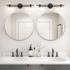 Fabuday Silver Round Mirror 28 Inch - Image 2