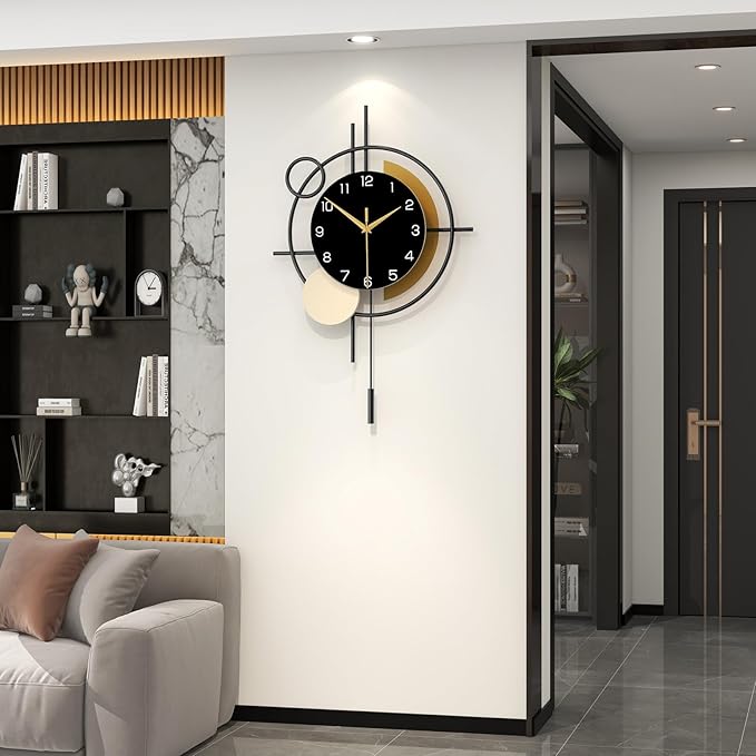 Large Wall Clock for Living Room Decor Modern Wall Clock - Image 3