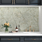 Cyan Glossy Marble Contact Paper Peel and Stick Countertops Self Adhesive - Image 6