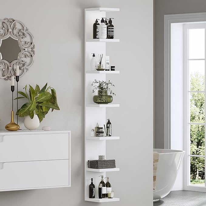 LitaEther Versatile 7 Tier Wall Shelf Unit, Display Floating Shelf - Image 5