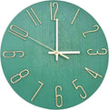 Wall Clock, Silent Clock, Wall Clocks Battery Operated， 12 inch Modern Wall by Fapugh