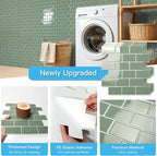 Art3d Peel and Stick Wall Tiles in Teal – 10-Pack of 12 x12 Thickened Design - Image 7