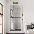 Window Mirrors for Wall Decor, Large Wall Mirrors Decorative Window Pane 30 x 70 - Image 2