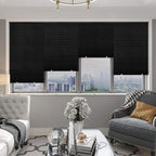Changshade 12 Pack Temporary Shades, Pleated Paper Blinds - Image 2