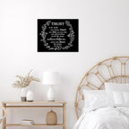 EOBTAIN Christian Bible Verse Canvas Wall Art Positive Religious Scripture and - Image 2
