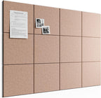 Bumusty Large Cork Board 48" x 36" Alternative by BUMUSTY