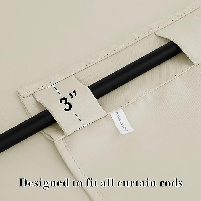RYB HOME Small Window Curtains - Image 3