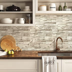 Jeweluck Stone Wallpaper Peel and Stick Brick Wallpaper 17.7”×787.4” Brick - Image 3
