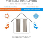 RYB HOME Blackout Curtains for Bedroom, Window Shades Thermal Insulating - Image 4