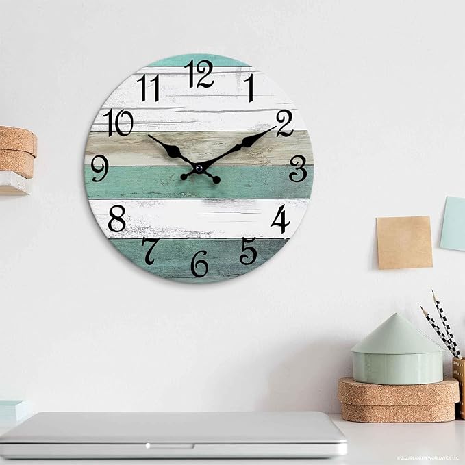 CHYLIN Wall Clock, 12 Inch Wall Clocks Battery Operated Silent Non Ticking - Image 7