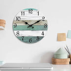 CHYLIN Wall Clock, 10 Inch Silent Non Ticking Wall Clocks Battery Operated - Image 7