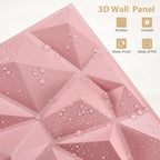 Heikki 30 Pack 3D Wall Panel for Interior Wall Décor, PVC Flower Textured Wall - Image 2