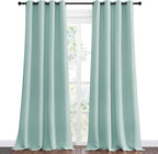 NICETOWN Aqua Blue Blackout Curtains - Image 2