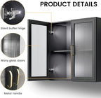 Furnaza LED Wall Storage Cabinets - Image 5