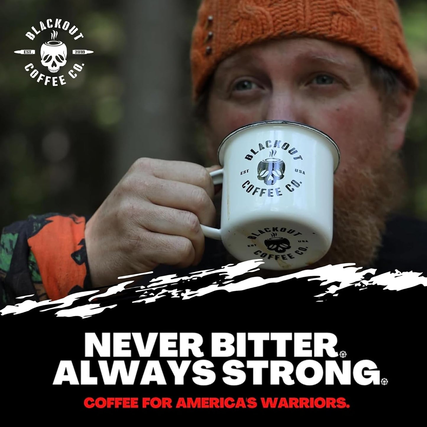 Blackout Coffee Cinnamon French Toast Flavored Ground Coffee – Medium Roast, Smooth Taste, Guilt Free Indulgence – Freshly Roasted 12oz Bag, American Made