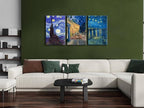Wieco Art Large 3 Panels Canvas Prints of Vincent Van Gogh Paintings - Image 5