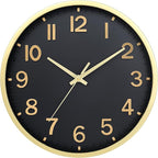 Wall Clocks Battery Operated 12 inch Modern Wall Clock, Silent Non Ticking Wall by Unknown