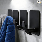 DELITON 4 Pack Adhesive Hooks by DELITON