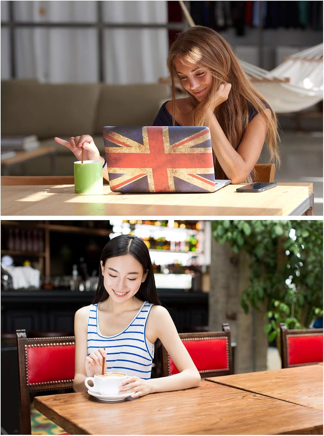 Honey Bear Kitchen Silicone Stirring Spoon (Set of 2, Super Scarlet) for Coffee & Tea